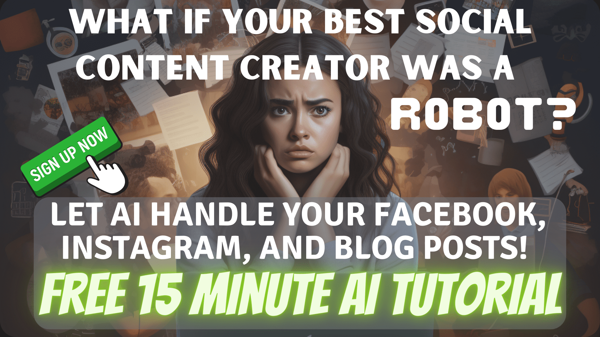 Black Transparent Digital Marketing Tips Instagram Post (Facebook Event Cover)
